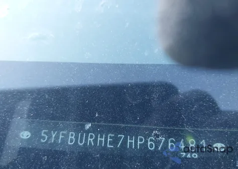 2017 Toyota Corolla L/Le/Xle/Se/Xse из США, поврежденный, VIN 5YFBURHE7HP676481